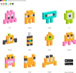 Pixio Klocki Pixio Mini Monsters | Story Series | Pixio 2