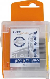 Lutz Blades Ostrze trapez.standardowe0,65mm,50 szt. w opak. LUTZ BLADES 1