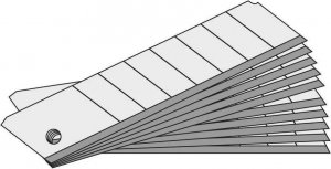 Lutz Blades Ostrze odłamywane 25mm, 10 szt. w opakowaniu LUTZ BLADES 3