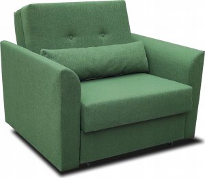 Platan MINI I sofa zielony fotel rozkładany z pojemnikiem 1