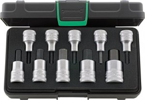 Zestaw narzędzi Stahlwille Zestaw narzędzi 1/2" INHEX 4-19 mm; 10-elementowy w walizce ABS STAHLWILLE 1