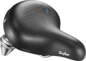 Selle Royal Siodło PREMIUM RELAXED 90st. DRIFTER MEDIUM STRENGTHEX Unisex Żelowe + Sprężyny Czarne (SR-5167UD0A15301) 1