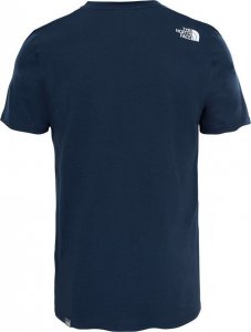 The North Face Koszulka The North Face M Simple Dome Tee męska : Kolor - Granatowy, Rozmiar - L 2