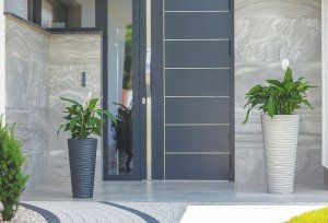 Form-Plastic Doniczka okrągła Sahara Dunes Slim 2790-011, Kolor Biały, Form-Plastik, Wymiary 34.50x68.5 cm 5