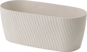 Form-Plastic Doniczka podłużna, skrzynka MIKA 4539-011, Kolor Biały, Form-Plastik, Wymiary 27x12x12 cm 1