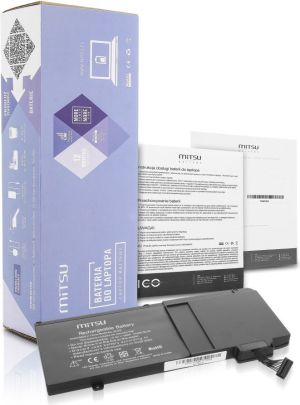 Bateria Mitsu do Apple MacBook Pro 13' A1322, 4400 mAh, 10.8 V 5
