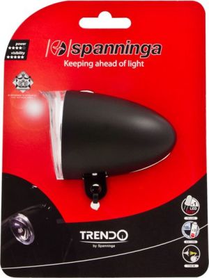 SPANNINGA Lampka przednia TRENDO XDO po dynamo czarna (SNG-H044330) 2