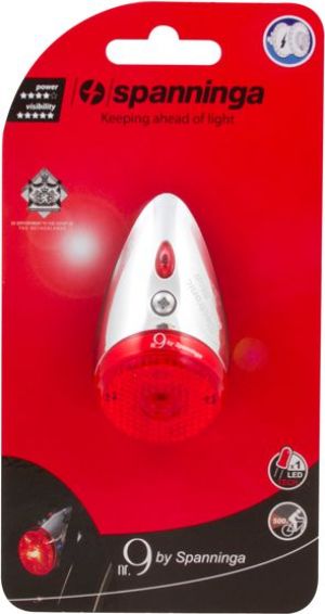 SPANNINGA Lampka tylna Nr 9 XDS pod dynamo (SNG-4475018) 3