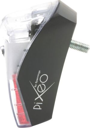 SPANNINGA Lampka tylna PIXEO XB + protektor czarna (SNG-135558) 2