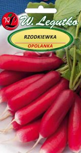Legutko Nasiona Rzodkiewka Opolanka, czerwona-biała, 10g 1
