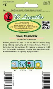 Legutko Nasiona Powój trójbarwny mieszanka, 2g 2