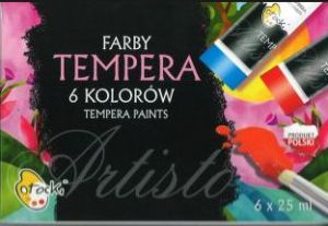 Otocki Farby tempera Aristo 6 kolorów 1