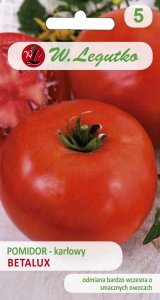 Legutko Nasiona Pomidor gruntowy karłowy Betalux, wczesny 1