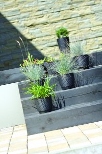 Prosperplast Doniczka okrągła RATOLLA ROUND DRLO145-S449, Kolor Biały, , Wymiary 14.50x13 cm 3