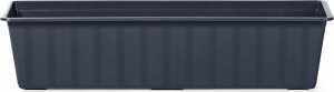 Prosperplast Skrzynka balkonowa AGRO IS600-S433, Doniczka prostokątna 60x18 cm, Kolor Antracyt, Prosperplast 1