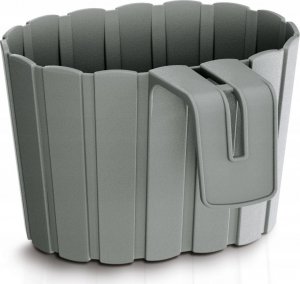Prosperplast Doniczka na balustradę, skrzynka balkonowa BOARDEE DDEZ200-405U, Kolor Szary kamienny, Prosperplast, Wymiary 19.4x21.2x13 cm 1