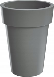 Prosperplast Doniczka okrągła, donica wysoka LOFLY SLIM DLOFS400-405U, Kolor Szary kamienny, Prosperplast, Wymiary 39x52 cm 1