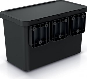 Kosz na śmieci Prosperplast do segregacji czarny (NKS45W3-S411) 3