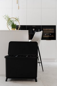 Kosz na śmieci Prosperplast do segregacji czarny (NKS45W3-S411) 5