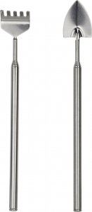 Esschert Design Narzędzia do roślin w szkle 4szt Łopatka nożyczki Grabki 6