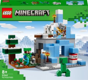 LEGO Minecraft Ośnieżone szczyty (21243) 1