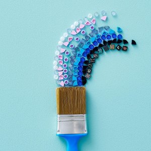 LEGO Dots Dodatki DOTS — seria 8, błyskotki (41803) 4