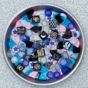 LEGO Dots Dodatki DOTS — seria 8, błyskotki (41803) 9