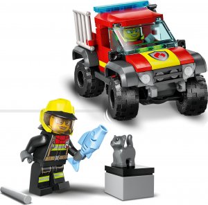 LEGO City Wóz strażacki 4x4 – misja ratunkowa (60393) 6