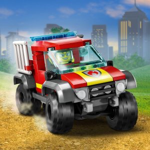 LEGO City Wóz strażacki 4x4 – misja ratunkowa (60393) 7