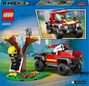 LEGO City Wóz strażacki 4x4 – misja ratunkowa (60393) 9