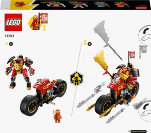 LEGO Ninjago Jeździec-Mech Kaia EVO (71783) 9
