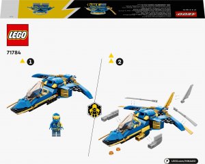 LEGO Ninjago Odrzutowiec ponaddźwiękowy Jay’a EVO (71784) 9