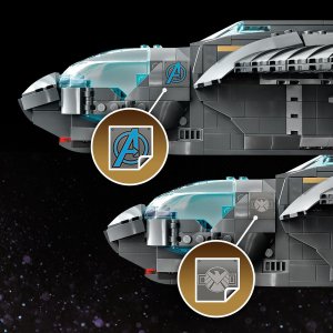 LEGO Marvel Quinjet Avengersów (76248) 5