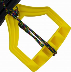 PrimeGarden Sportowe Sanki F1 CONTROL niebieskie z kierownicą 8