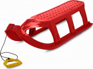 PrimeGarden Dwuosobowe SANKI TATRA czerwone z linką 1