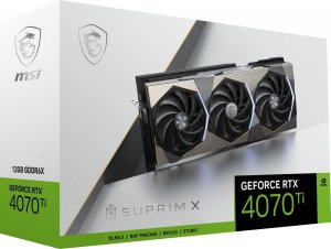 Karta graficzna MSI GeForce RTX 4070 Ti Suprim X 12GB GDDR6X 13