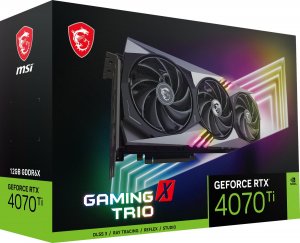 Karta graficzna MSI GeForce RTX 4070 Ti Gaming X Trio 12GB GDDR6X 11
