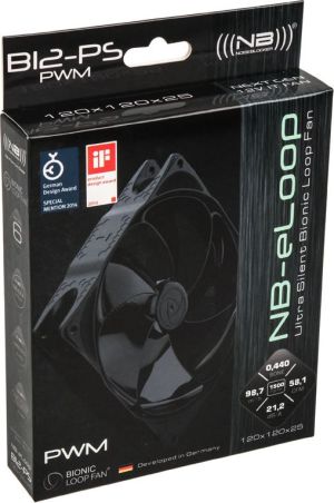 Wentylator Noiseblocker NB-eLoop Fan B12-PS (ITR-B12-PS-BL) 5