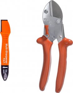 Sekator Lowe Zestaw sekator Lowe 10.107 i ostrzałka z oliwiarką Shark 6