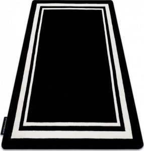 Dywany Łuszczów Dywan HAMPTON Border ramka czarny, 200x290 cm 1