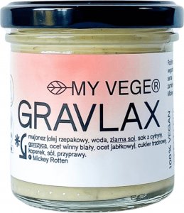 Nutrilla MY VEGE - SOS GRAVLAX 150ml z koperkiem na bazie majonezu sojowego 1