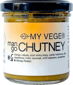 Nutrilla MY VEGE - SOS MANGO CHUTNEY 150ml Aromatyczny sos z mango 1