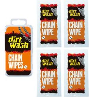 Weldtite Chusteczka do czyszczenia łańcucha dirtwash chain wipes 4szt. (WLD-04030) 1