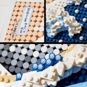 LEGO Art Hokusai – „Wielka fala” (31208) 2