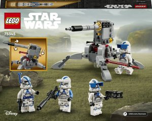 LEGO Star Wars Zestaw bitewny – żołnierze-klony z 501. legionu (75345) 10
