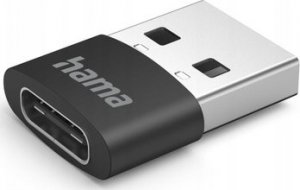 Adapter USB Hama USB-C - USB Czarny  (002015320000) 1