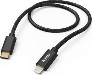 Kabel USB Hama Lightning - USB-C 1.5 m Czarny (002015460000) 1