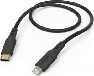 Kabel USB Hama Lightning - USB-C 1.5 m Czarny (002015730000) 1