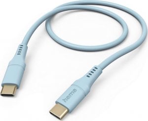 Kabel USB Hama USB-C - USB-C 1.5 m Jasnoniebieski (002015750000) 1