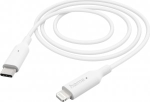 Kabel USB Hama USB-C - Lightning 1 m Biały (002015980000) 1